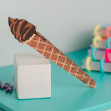 Cute Cone Ice Cream Wooden Ruler