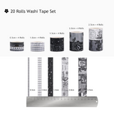 Cute Printing Washi Tape Set of 10