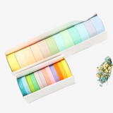 Cute Solid Color Washi Tape Set of 12