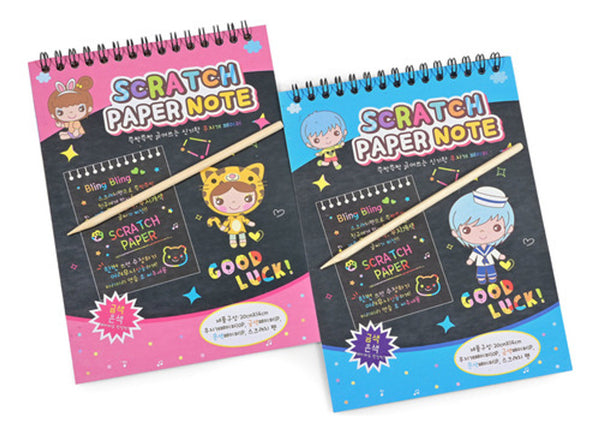 Scratch Paper Note Pad 5.5 x 8 INCHES