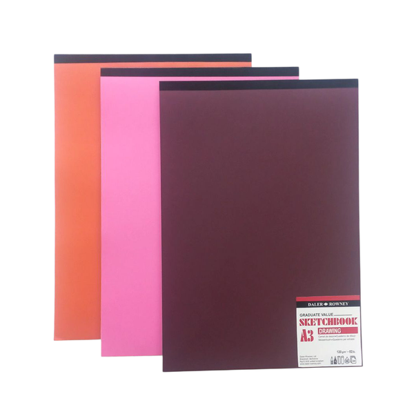 Daler Rowney Graduate Sketch Pad A3 120gsm – 30 Sheets