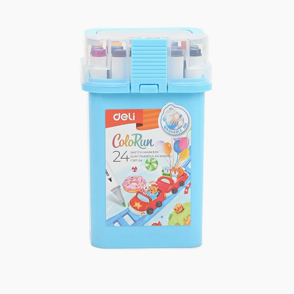 Deli ColoRun Sketching Markers Pack of 24