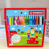 Felt-tip pen with triangular grip zone STABILO Trio A-Z