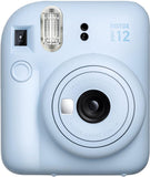Fujifilm Instax Mini 12 Instant Camera with Fujifilm Instant Film (Pastel Blue)