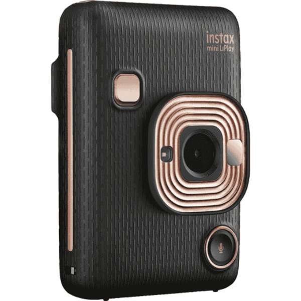 FUJIFILM INSTAX Mini LiPlay Hybrid Instant Camera Black