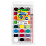 Crayola Water Color Pan Wash Pack Of 24