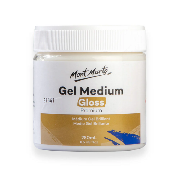 Mont Marte Gel Medium Gloss Premium 250ml