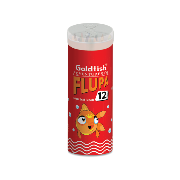Goldfish Flupa Color Pencil Pack Of 12
