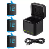 Caisi GOPRO 9/10/11 (Treble Charger + Enduro Batteries)