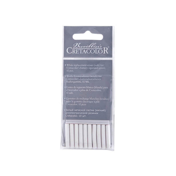 Cretacolor Electric Eraser Refills Set Of 10 Pcs
