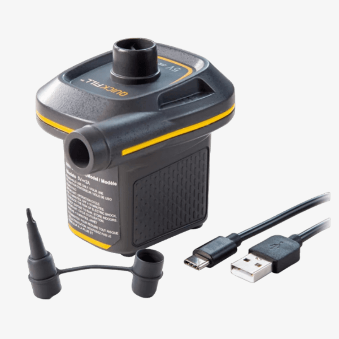 INTEX Mini Quick Fill USB Powered Air Pump ( 4.25" x 4.25" x 3" )