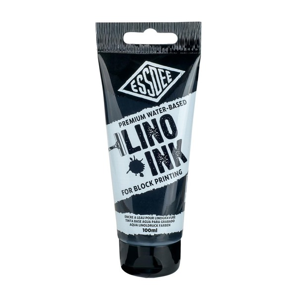 Lino Block Printing Inks Black - 100ml LPI/11R100