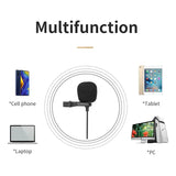 JMARY MC-R2 USB Type C Lavalier Microphone for Android Phones