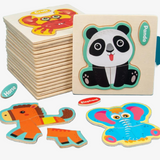 Kids Wooden Puzzle Toy