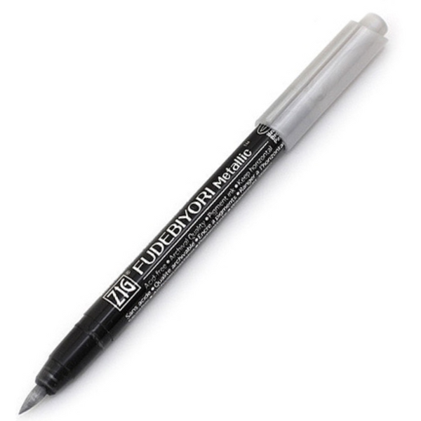 Kuretake ZIG Pen Fudebiyori Metallic Brush Pen