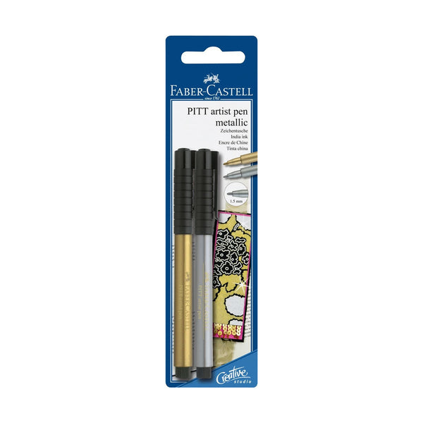 Faber Castell Pitt Artist Pen Metallic 1.5 India ink pen