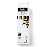 Liguitex Acrylic Marker Iridescents Set of 3