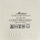 The LEGEND Masters' Watercolor Paper Block 300 GSM Cold pressed