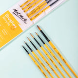 Mont Marte Gallery Series Acrylic Brush Set Of 6