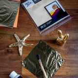 Mont Marte Gold Leaf Pack Of 25