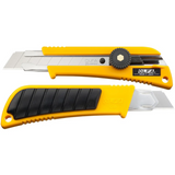OLFA L2 Heavy duty cutter with an anti-slip rubber grip