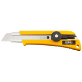 OLFA L2 Heavy duty cutter with an anti-slip rubber grip
