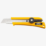 OLFA L2 Heavy duty cutter with an anti-slip rubber grip