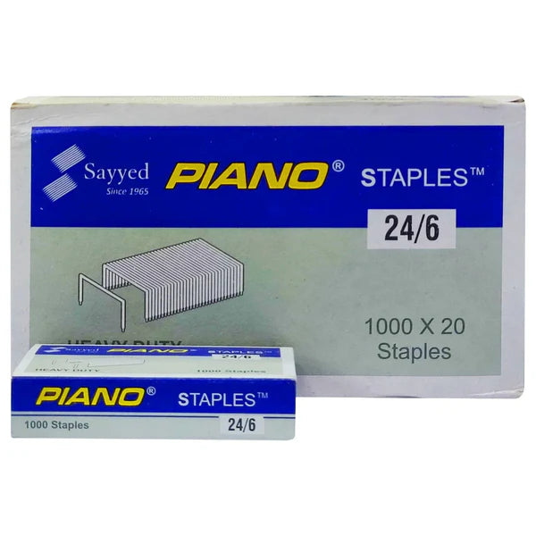 Piano Staple Pins 24/6 Single Piece