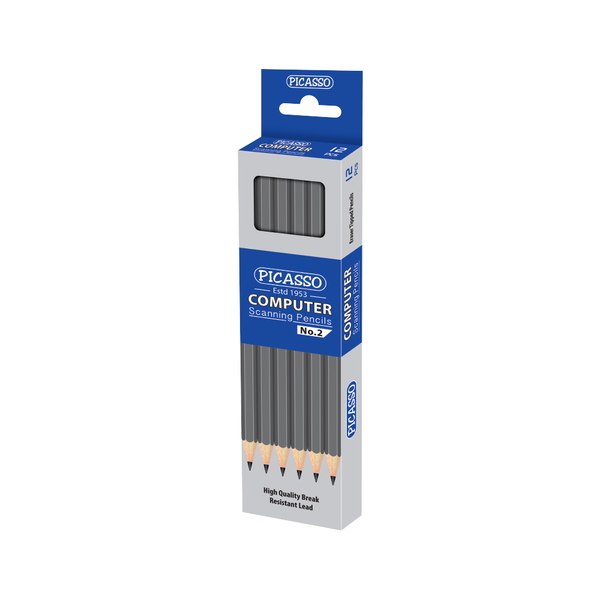 Picasso Computer Scanning HB Pencil Pack Of 12