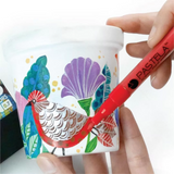 ST Pastela Acrylic Metallic Marker Set of 6 ( 0.7 mm )