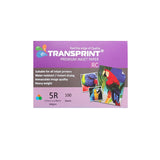 Transprint 5x7 Photo Paper 260gm Rc Lusster 100 Sheets
