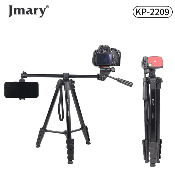 Jmary KP-2209 1.7M Horizontal Axis Tripod 360° Rotation Horizontal Extendable Arm