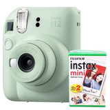 Fujifilm Instax Mini 12 Instant Camera with Fujifilm Instant Film (Mint Green)