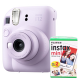 Fujifilm Instax Mini 12 Instant Camera with Fujifilm Instant Film (Lilac Purple)