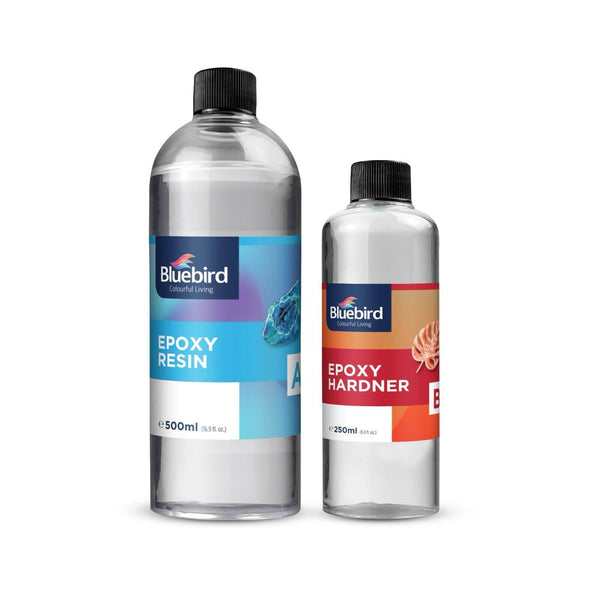 Bluebird Epoxy Resin-Hardener Crafts Kit – 750 ml