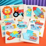 Kids Wooden Puzzle Jigsaw Toy