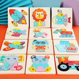 Kids Wooden Puzzle Jigsaw Toy