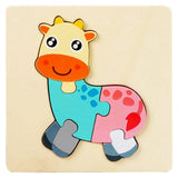 Kids Wooden Puzzle Jigsaw Toy