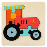 Kids Wooden Puzzle Jigsaw Toy