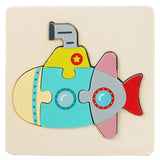 Kids Wooden Puzzle Jigsaw Toy