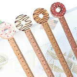 Cute Donut Wooden Ruler