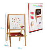 Wooden Children’s Learning Double Sided Drawing Board