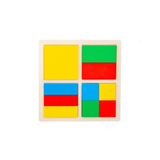 Wooden Geometric Shapes Puzzle