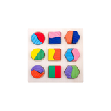 Wooden Geometric Shapes Puzzle