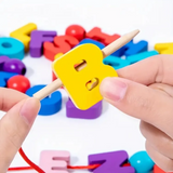 Wooden Alphabets Capital Letter Beads