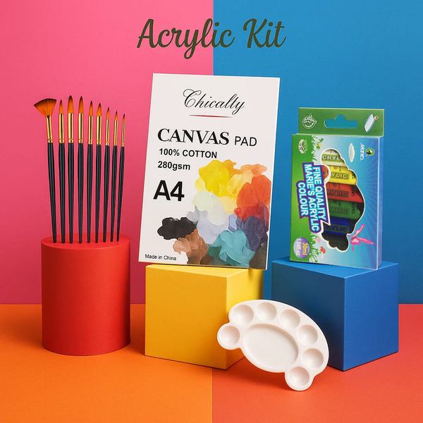 Acrylic Painting Kit For Acrylic Artist