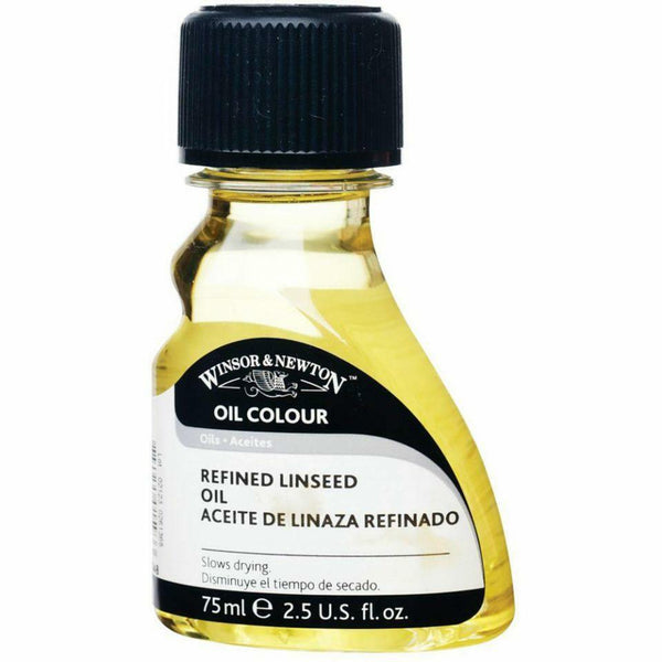 Winsor Newton Refined Linseed Oil 75ml