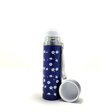 Flower Design Water Bottle Metal Flask