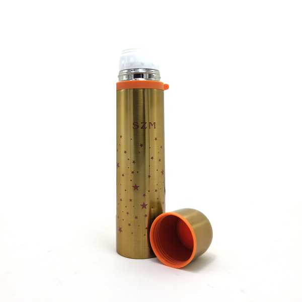 SZM Stainless Steel Stars Design Water Bottle
