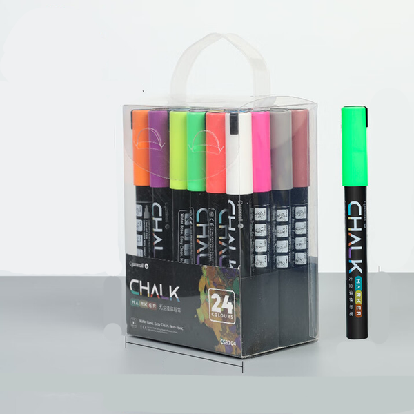 Chalk Water Based Paint - Marker Set Of 24